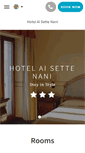 Mobile Screenshot of hotelsettenani.it